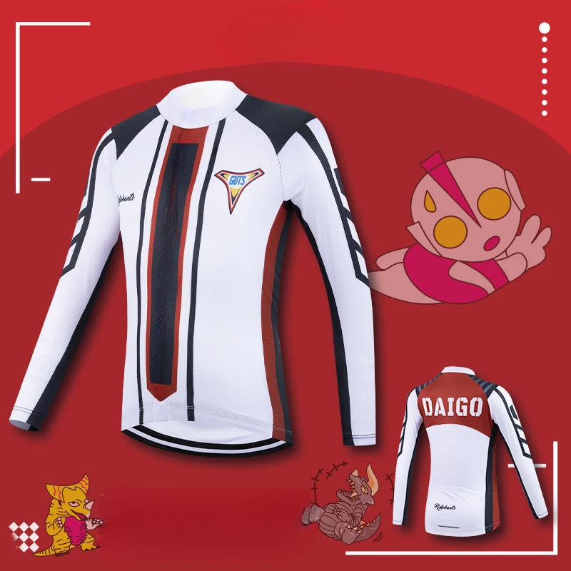 

Victory Team Cycling Suit Long-sleeved Men's and Women's Roller Skating Balance Bike Bicycle Racing Suit Moto