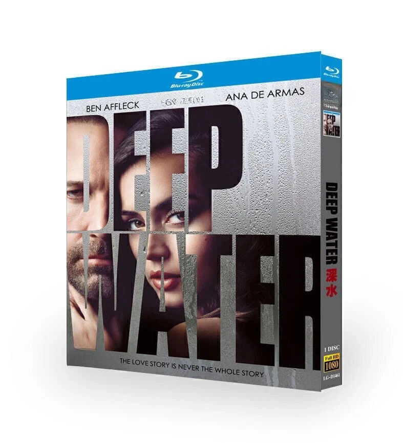 Deep Water (2022):Blu-ray DVD 1-Disc New Box Set Sealed English Subtitle All Region