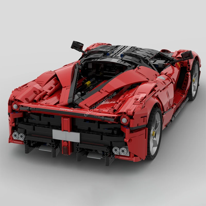 3636pcs Moc Technical Compatible 42143 Ferraried LaFerrari  Supercar Building Blocks Car Model Bricks Adult Kids Christmas Gifts