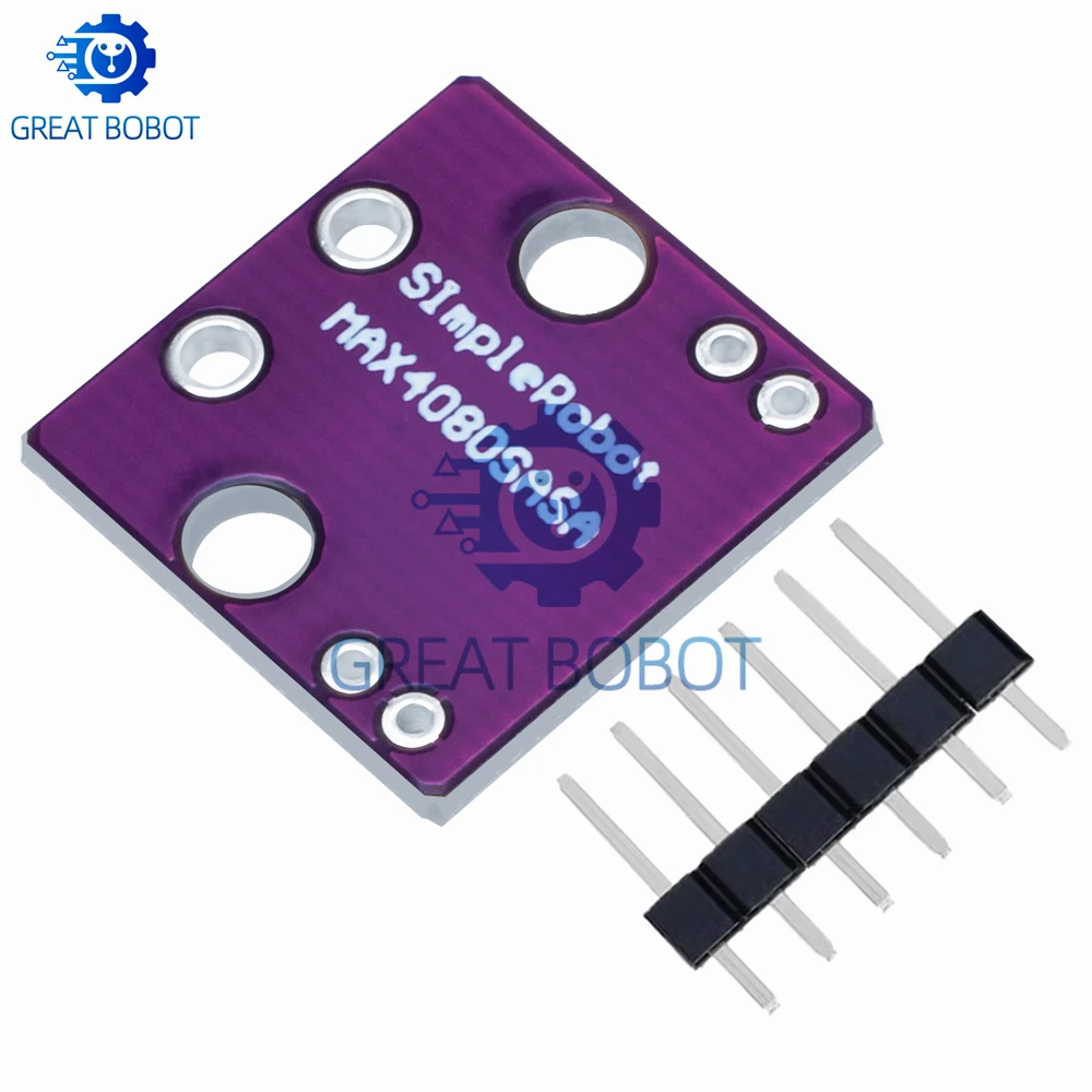MAX4080SASA Current Sense Amplifier Module 1‑10Pcs High Precision 4.5V 190uA Current Detector for Arduino DIY