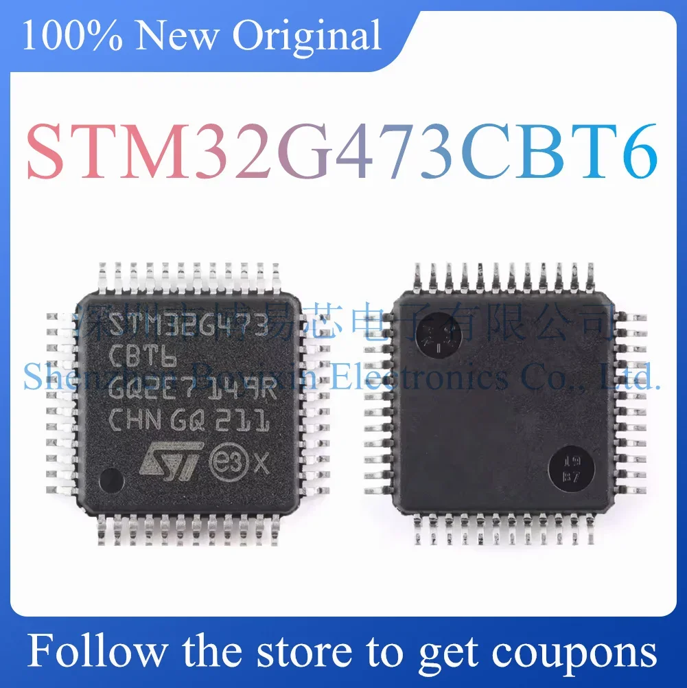 STM32G473CBT6 Produto Original, LQFP-48, Novo