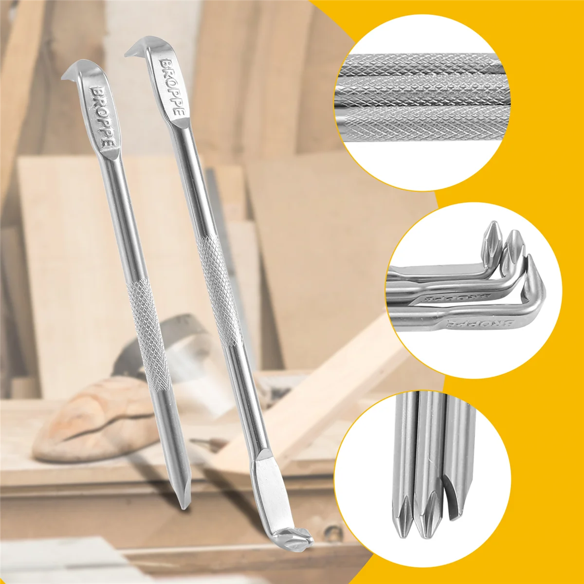 

BROPPE 5Pcs Z-Type Screwdriver L-Shaped 90-Degree Right-Angle Elbow Bend Phillips/Slotted with Magnetic Short Screwdriver HOT