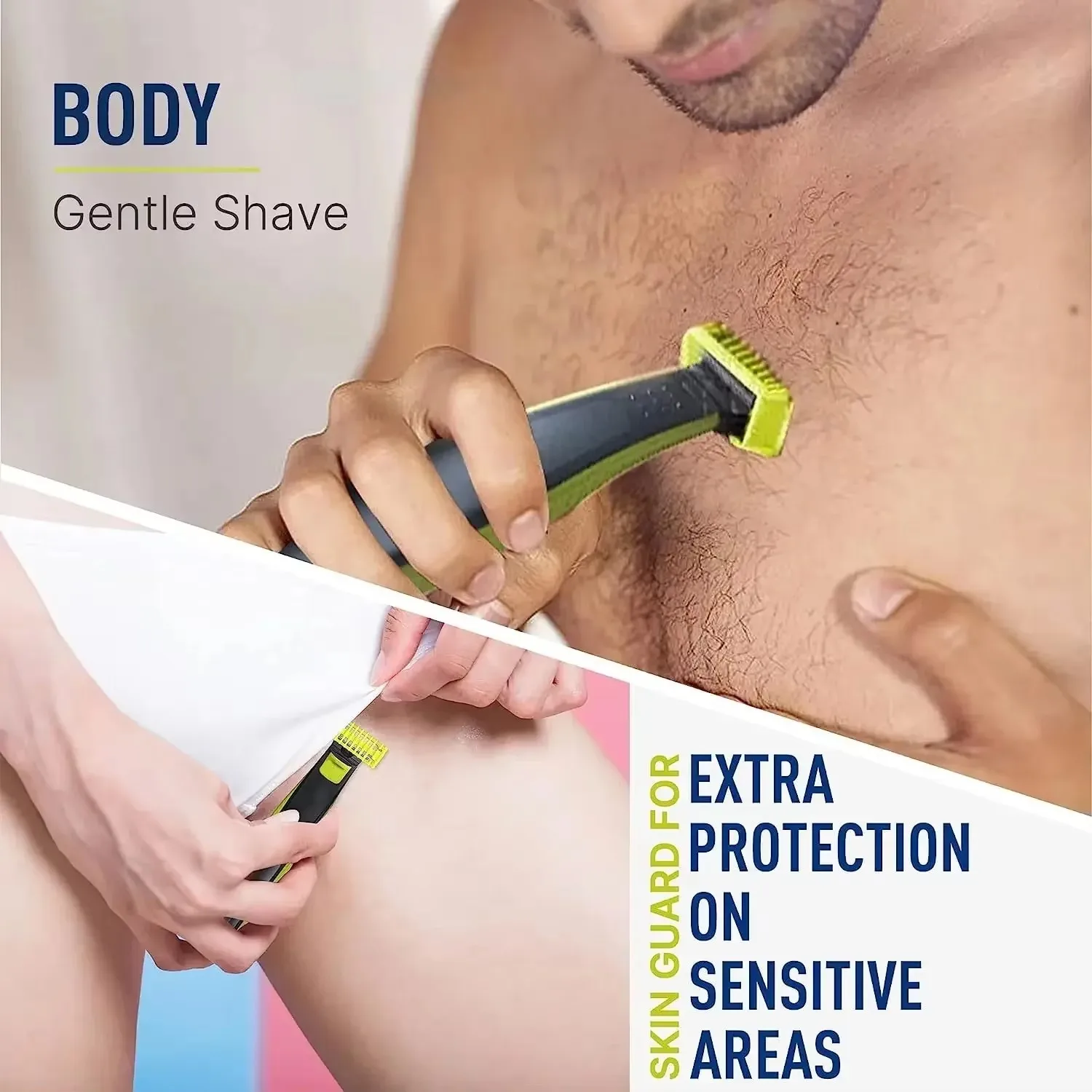 2-4 قطعة من واقيات مشط التوجيه المتوافقة مع فيليبس ون بليد QP2520 QP2530 QP2620 QP2630 QP6510 QP6520 QP6531 لحية كهربائية