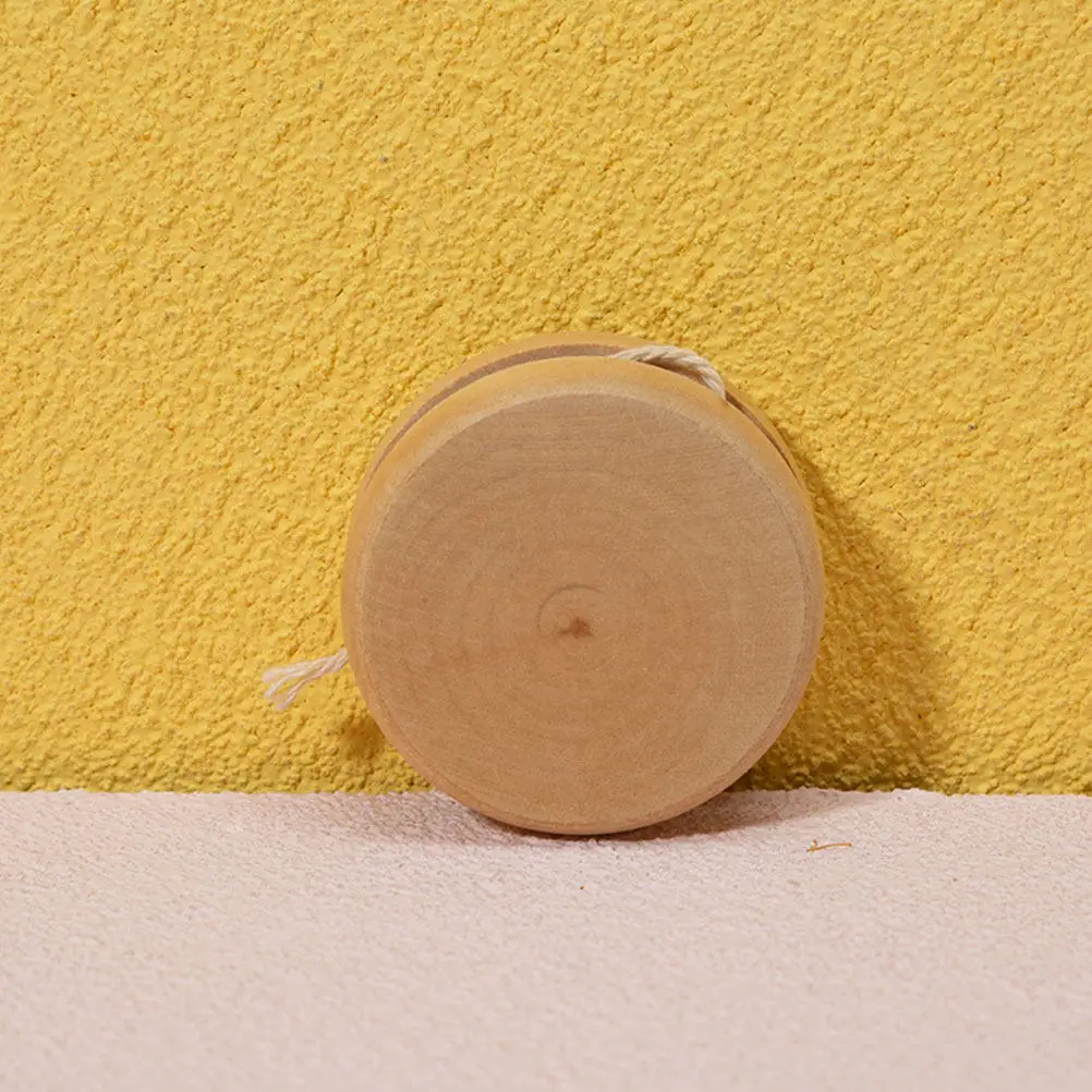 

Набор из 5 деревянных йо-йо: маленькие портативные игрушки для развития координации рук и глаз, для игр на улице, развивающие, с деревянной веревкой