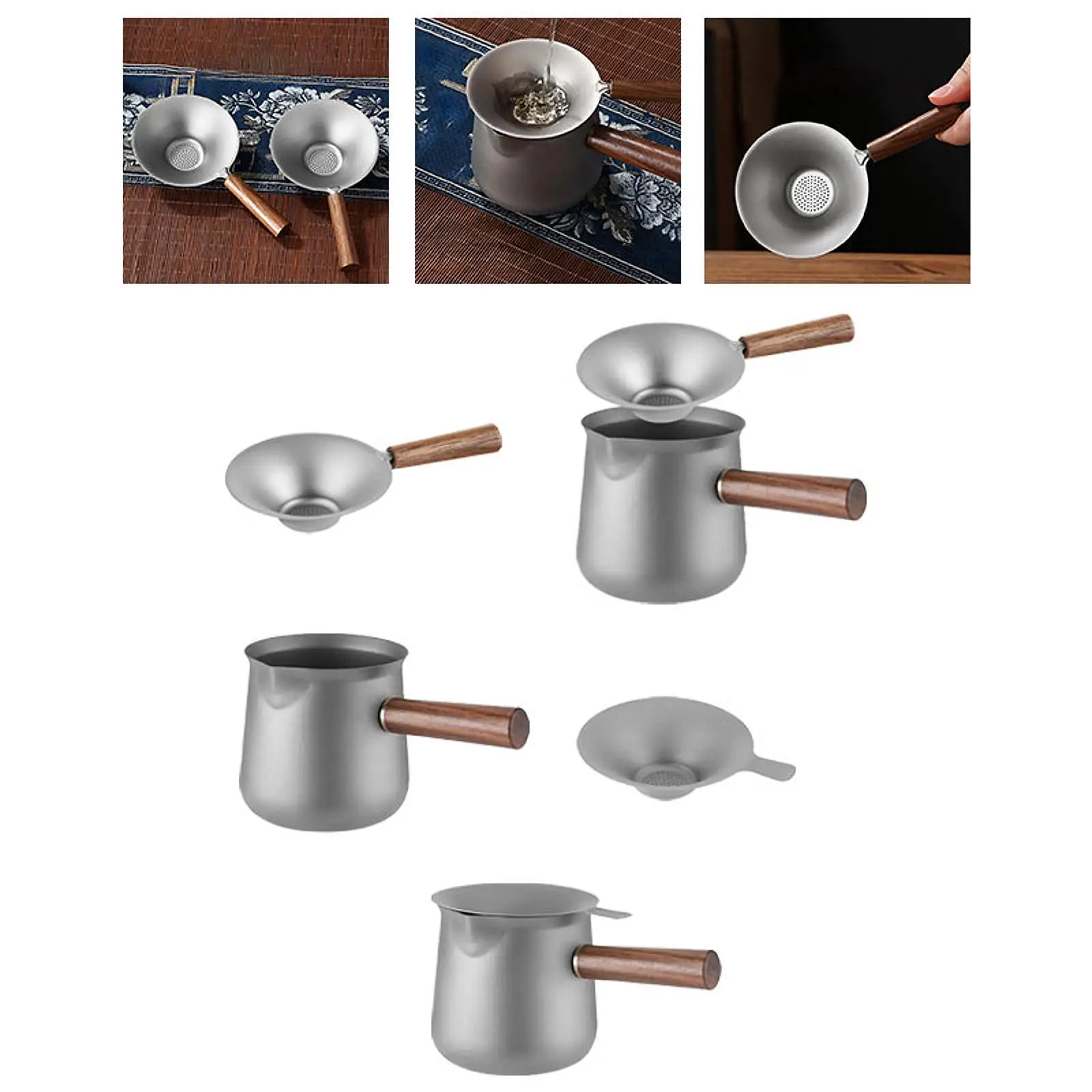 

Titanium Maker Set Cup Portable Ceremony Accessories Tea Pitcher