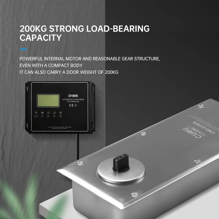 D-180S اثنين الجانب مفتوحة الساخن بيع قرصة الباب الإطار التلقائي فتاحة باب زجاجي أقرب 180 كجم الطابق الربيع فتاحة