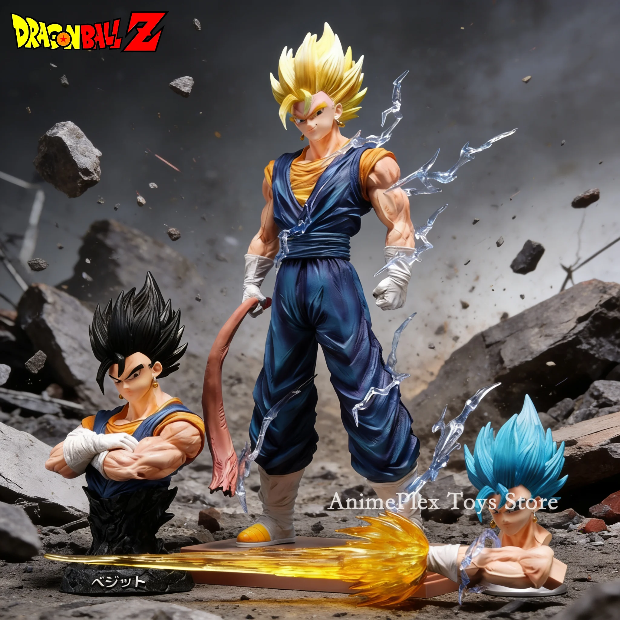 

Фигурка Вегетто из аниме Dragon Ball, 32 см/12,6 дюймов, статуэтка из ПВХ, настольное украшение, коллекционная модель, игрушка-фигурка, подарок для фанатов