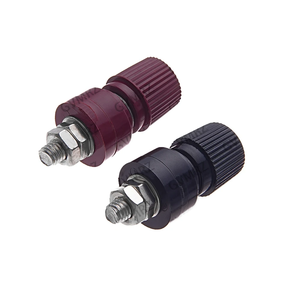 2PCS Power Supply Terminals MM Full 6333 Brass Terminal Blocks Copper Posts Welding Machine Inverter Post Connector M6 6333