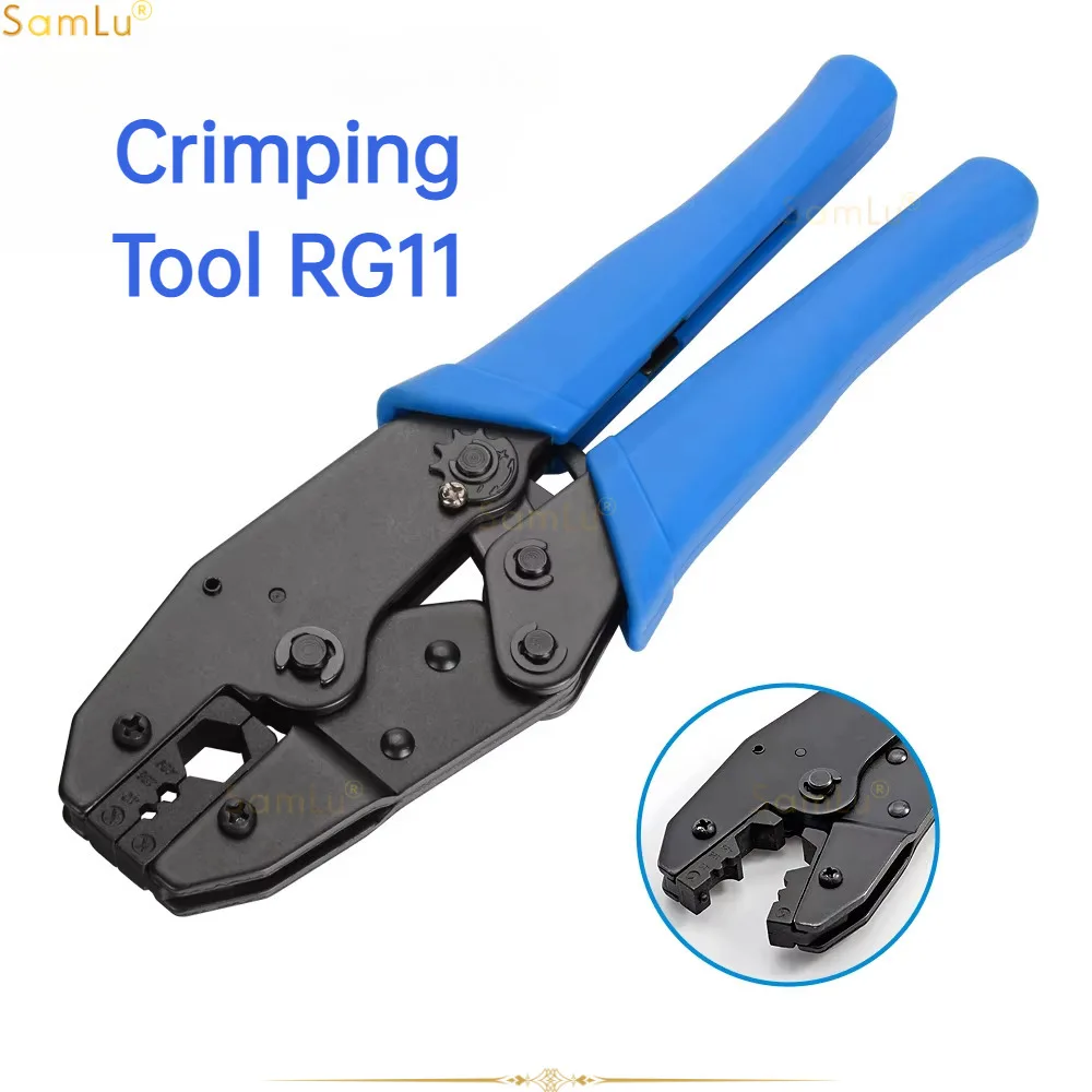 

LMR400 Crimping Tool RG11 Coaxial Cable Hand Crimper Pliers for RG8 RG178 RG316 RG174 LMR400 0.429" 0.128" 0.100