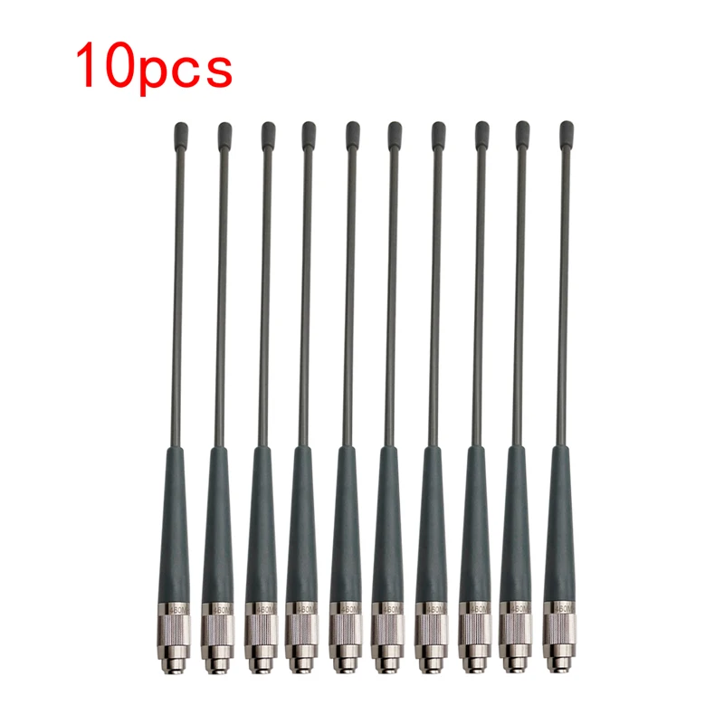 10pcs Antenna 450-470MHz SMAJ Port GPS Mini Metal Duck Antenna For Hi-target V96 Internal Radio QT450GS-1