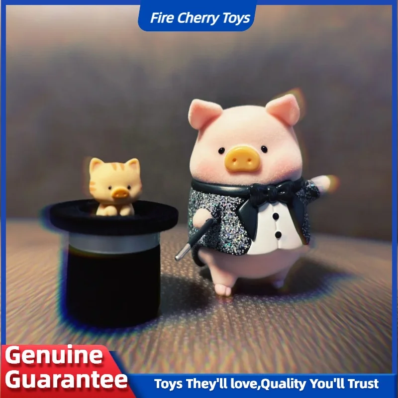 

Original Lulu Pig Moonlit Romance Series Hanging Card Anime Action Figure Trendy Toys Cute Cartoon Desk Ornaments Adult Kid Gift