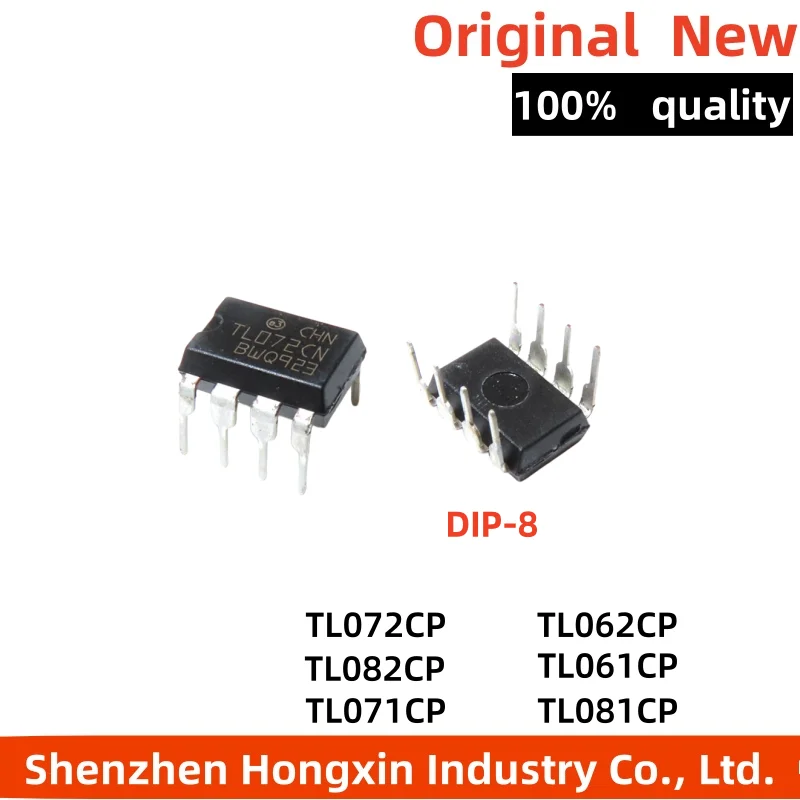 

10PCS TL072CP TL072 DIP TL072CN DIP-8 TL062CP TL062 TL082CP TL082 TL061CP TL061 TL071CP TL071 TL081CP TL081