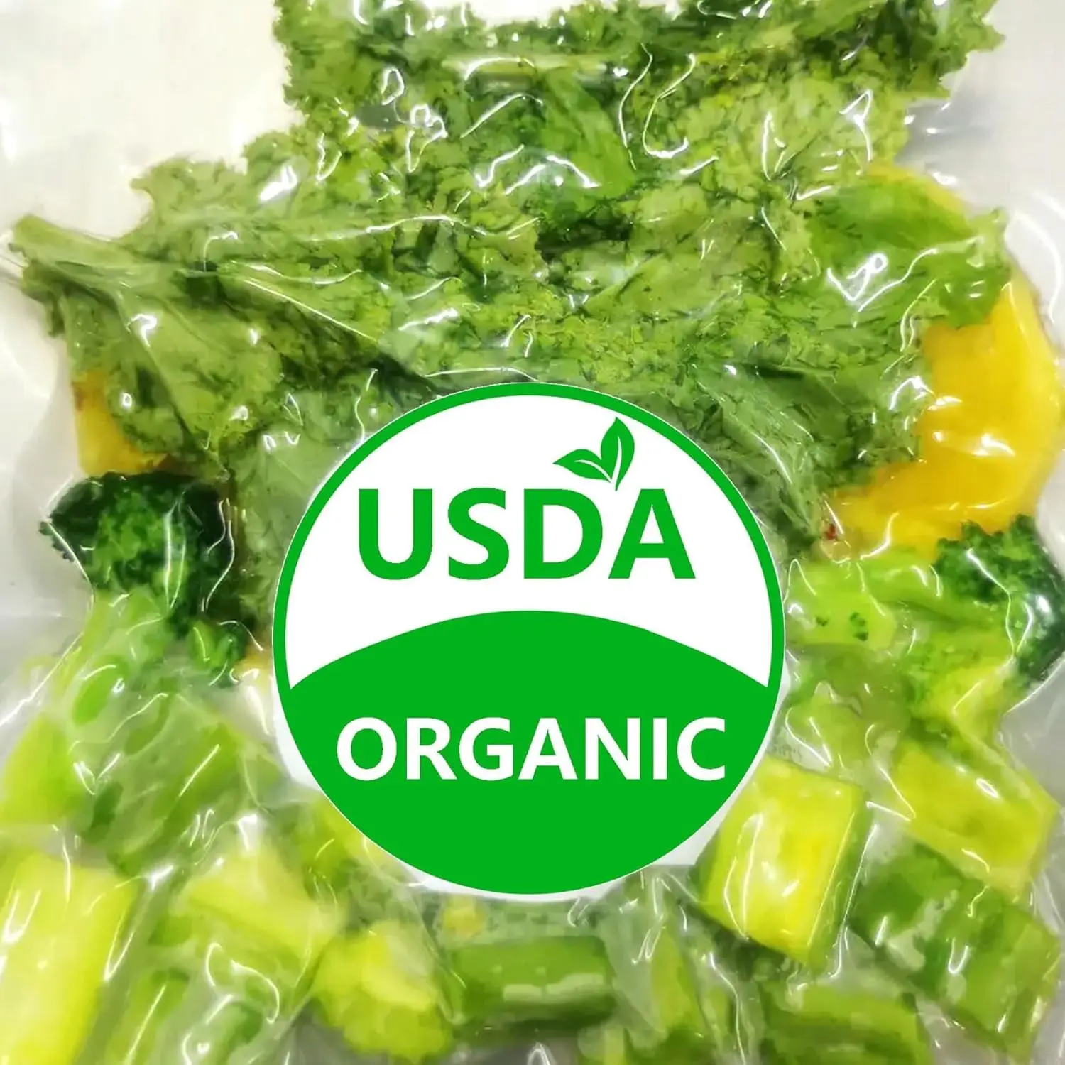 USDA Organic Labels 3/4 Inch Round Circle Food Rotation Rotating Adhesive Stickers for Retail Packaging Sticker 1000Pcs