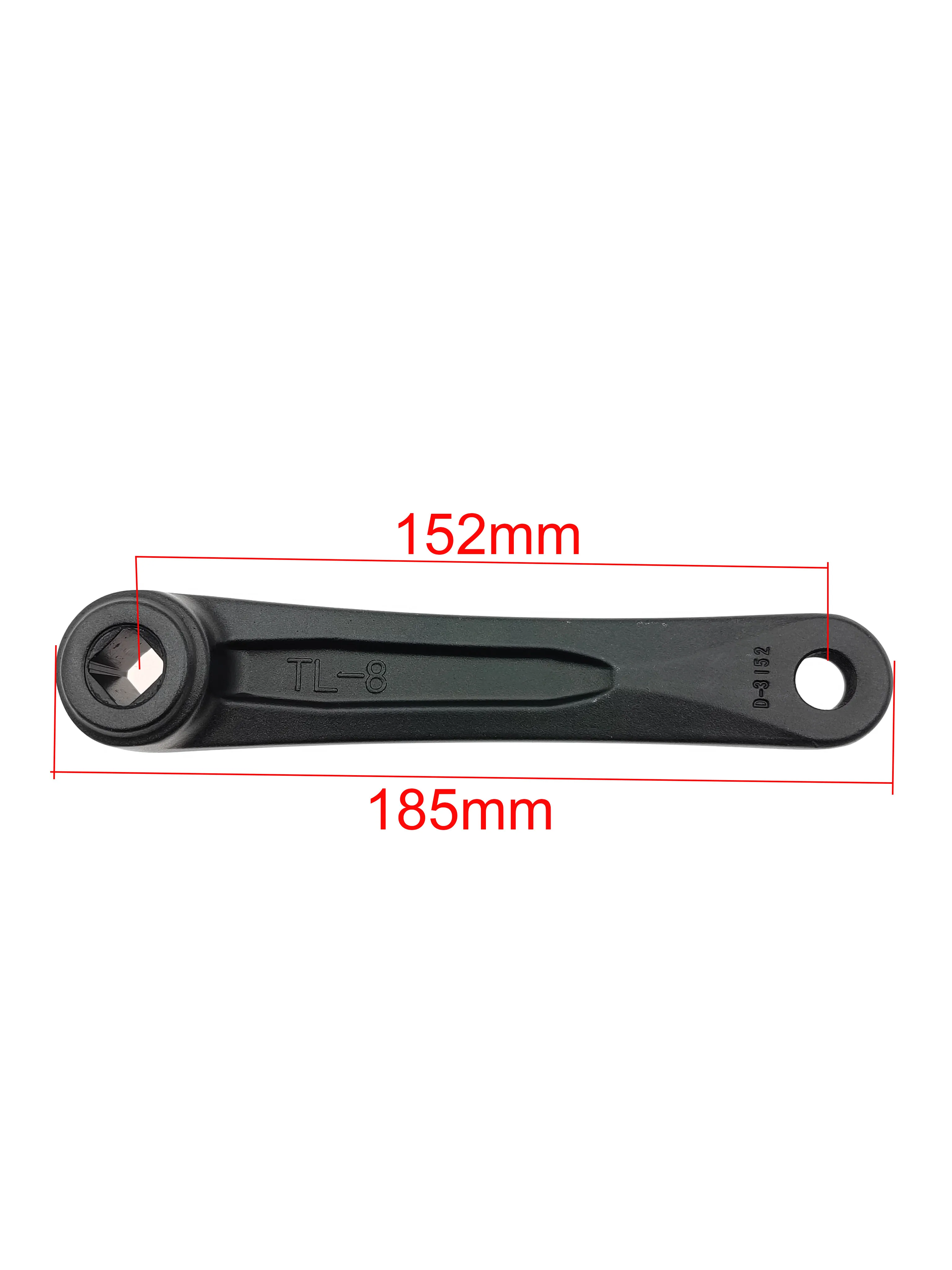 48T 152 mm Aluminum Alloy Electric Bicycle Crankset For Folding Bike  Crankset with Chainring Crankset Road Bike Parts