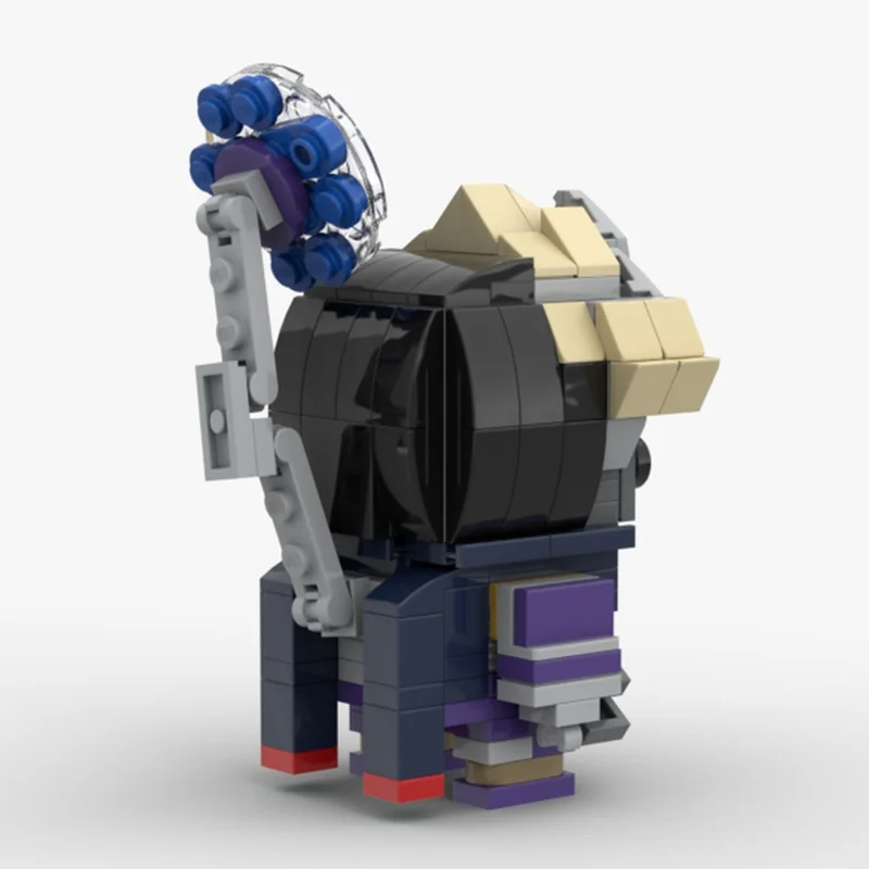 214 個 MOC ヴィクトル・アルケイン BrickHeadz モデルビルディングブロック組み立てクリエイティブクリスマスギフトアイデアおもちゃ教育子供