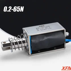 Frame Push Pull Type Linear Solenoid Switch Open Frame Electromagnet Keepping Force 0.2N - 65N Travel 5mm - 15mm Solenoid Iman