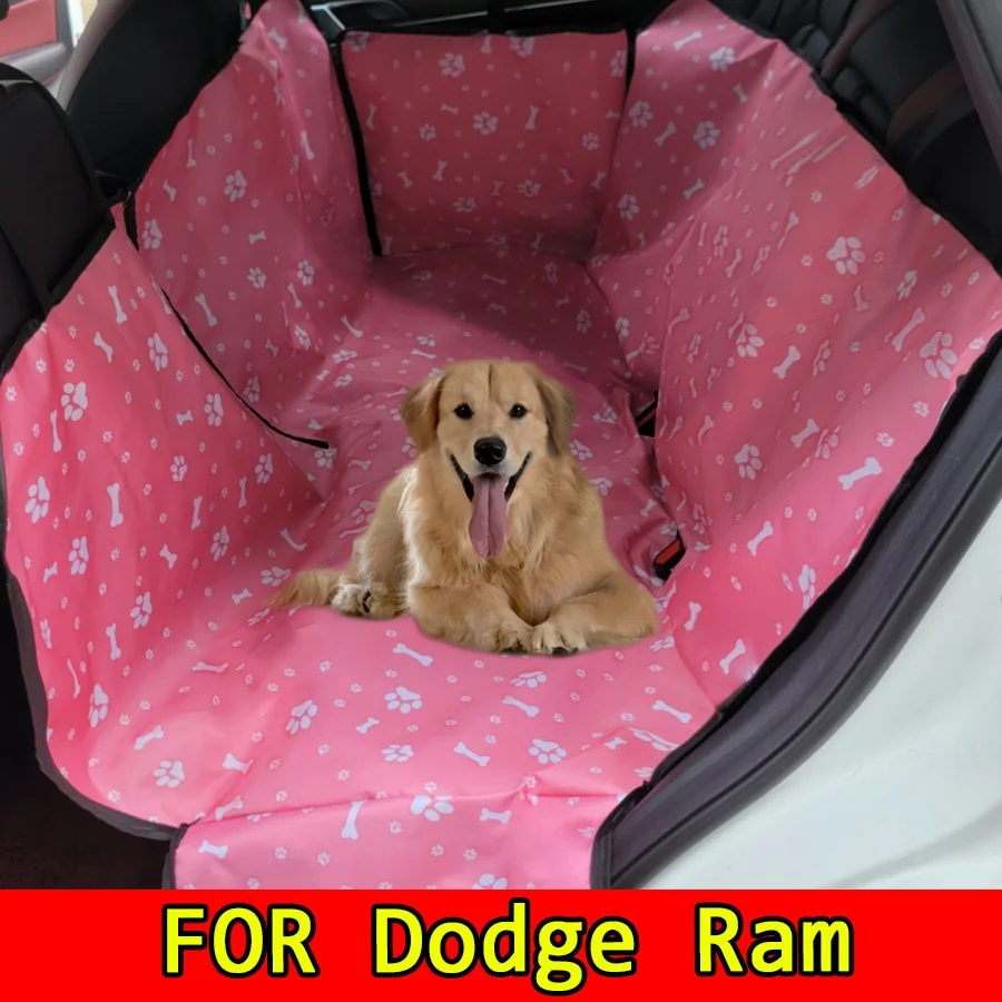

For Dodge Ram 3500 2009-2021 Car Rear Seat Anti-dirty Pet Mat, 1pc Full Coverage, Waterproof, Wear-resistant & Non-slip,