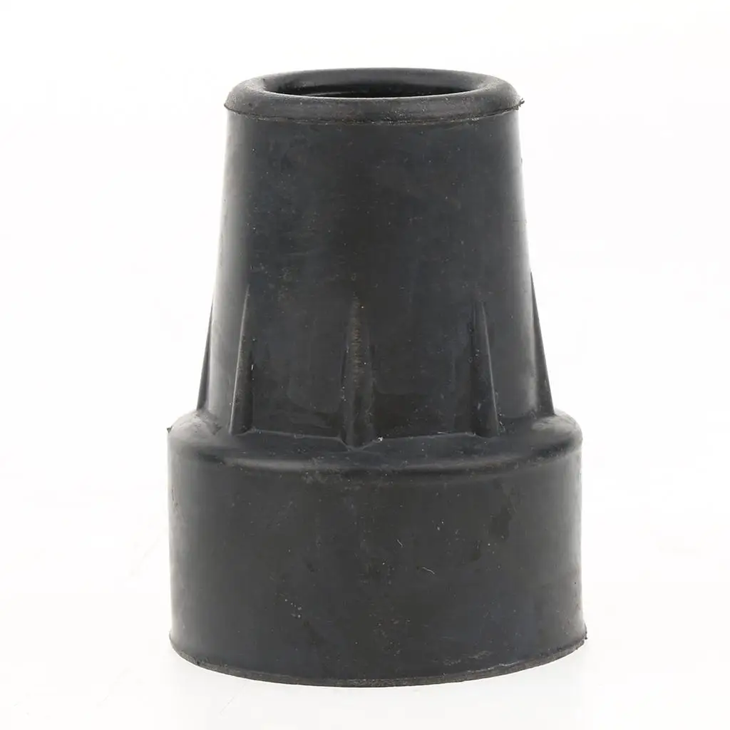 Wear Resistant Rubber Crutch Tips Strong Drainage Anti Skid Ferrule for Walking Cane Replacement in Mobility Aid Accessories