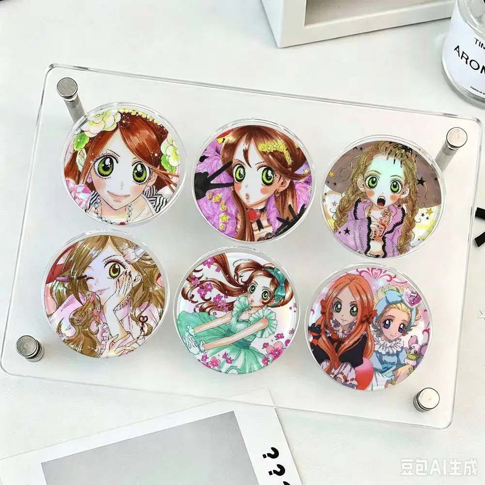 S-Sugar Sugar R-Rune Meme Creator Tinplate Pin Button Custom Anime Role Old-school Brooch Cartoon Collar Badge Jewelry Gift Fans