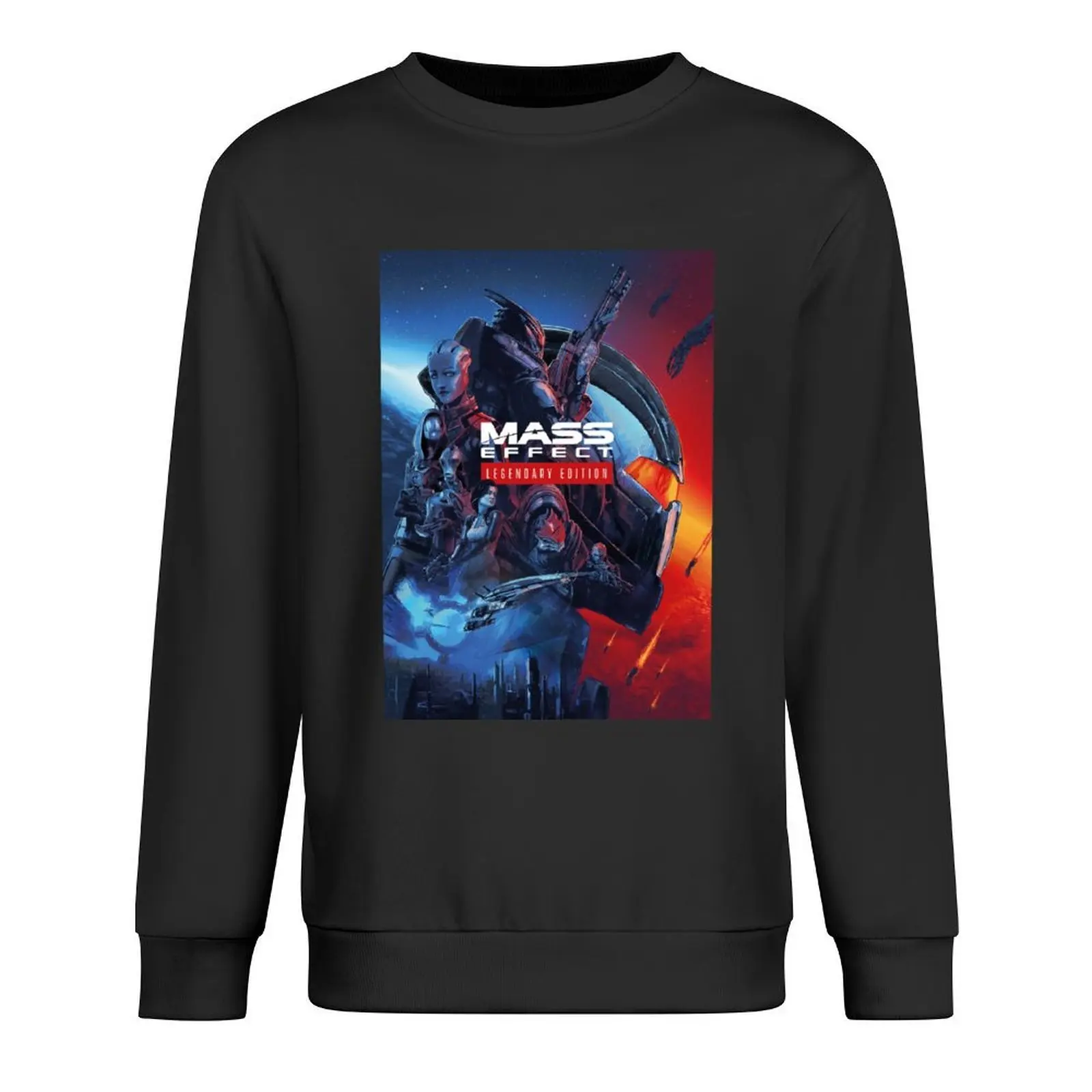 

Mass Effect Legendary Edition Pullover men's sweat-shirt men clothing korean clothes blouse new sweatshirt