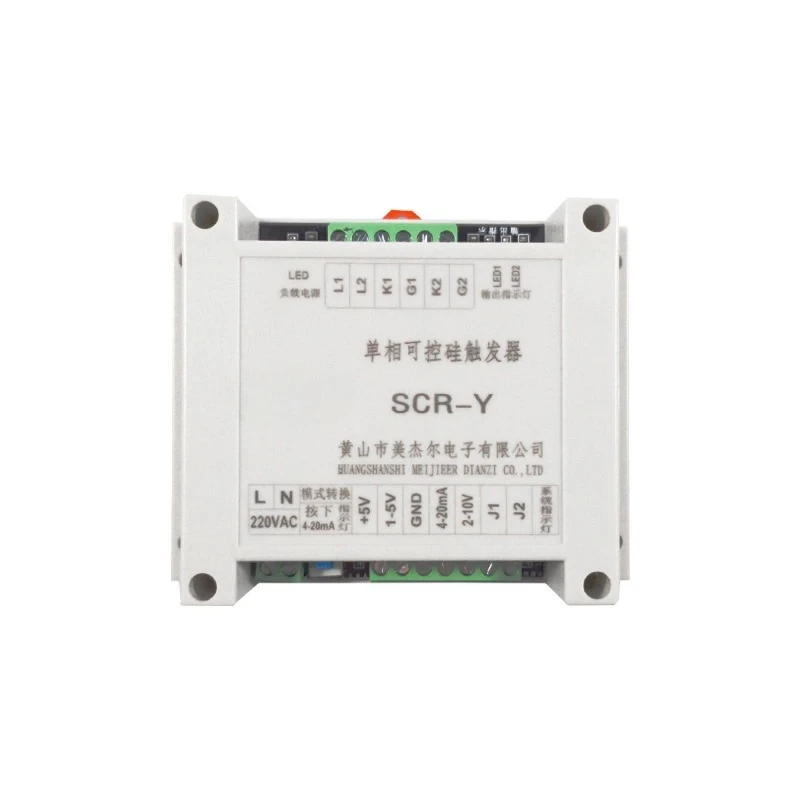 SCR-Y Single Phase Thyristor Trigger Board Can Be Us-ed in Many Ways of Controlling Temperature and Pressure SCR- Y