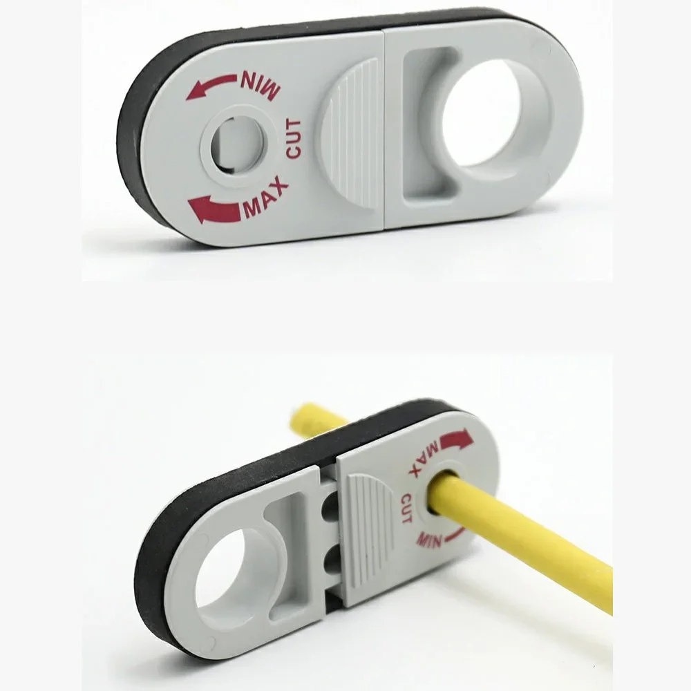 Multi Cable Stripping Universal Wire Stripper Compatible Cat5e Cat6 Cat6a Cat7 Cat8 Network Telephone Coaxial Cable Hand Tool
