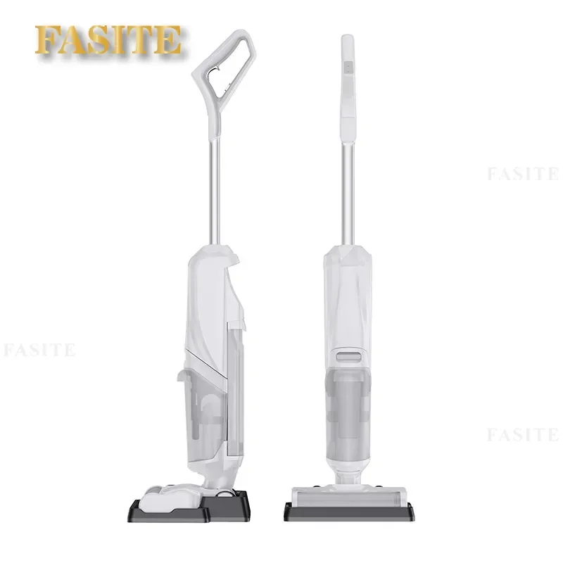 For Washing Machine Household Double Roller Brush Mopping Sweeping Suction Three in One Mop Dripping Washing Cleaning Tool