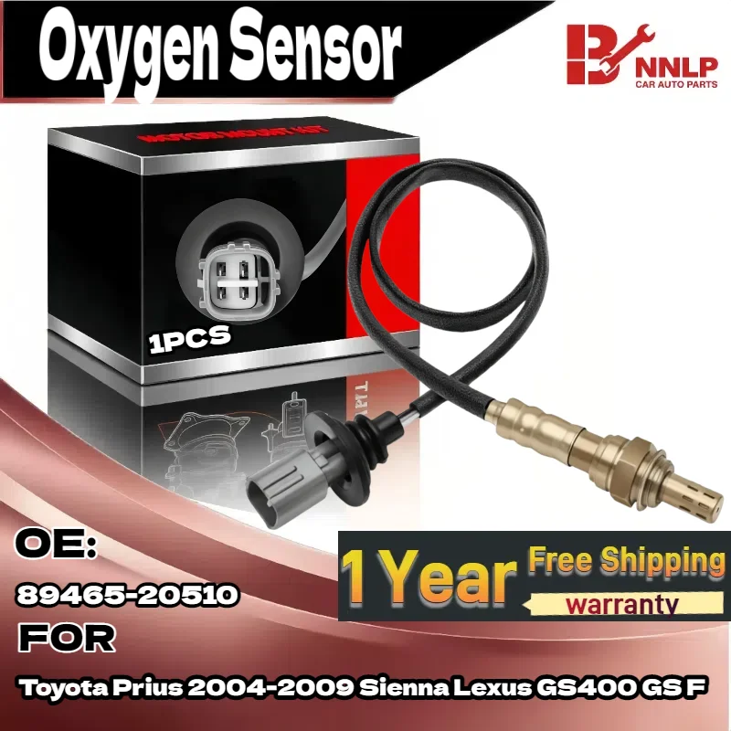 

Downstream O2 Oxygen Sensor for Toyota Prius 2004-2009 Sienna Lexus GS400 GS F 89465-08010, 8946508010, 89465-20510, 8946520510