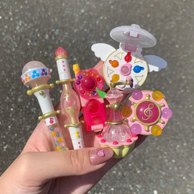 Varita mágica Original de Little Witch Doremi Bulong, dispositivo transformador brillante, decoración periférica de animé, colección de juguetes, regalos, en Stock