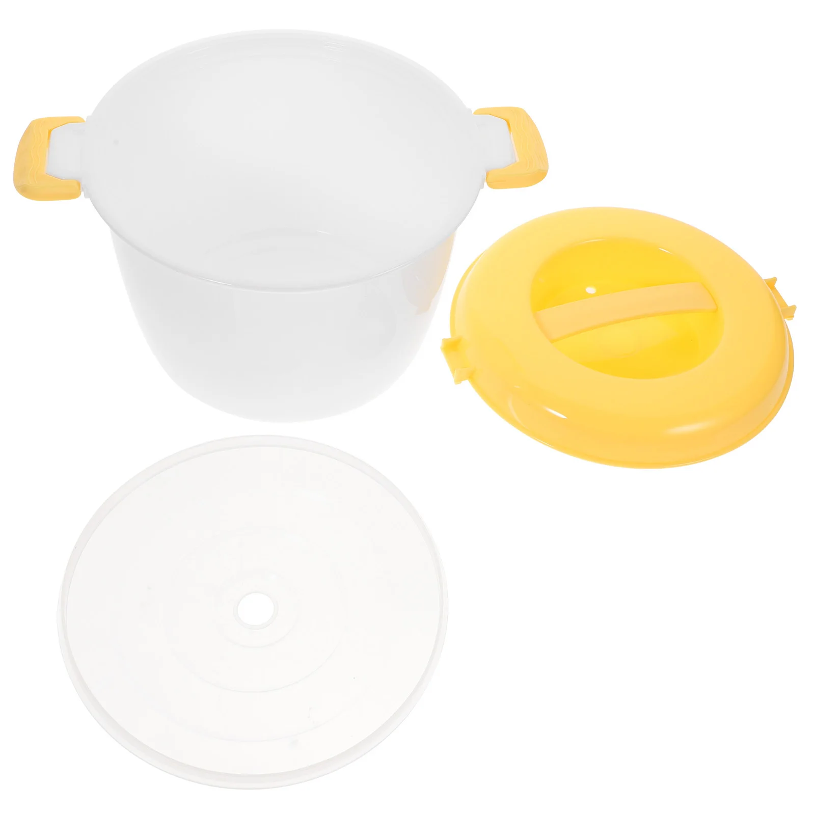 

Microwave Rice Cooker Crooker Maker Micro-wave Oven Steamer Plastic Mini Microwavable Travel