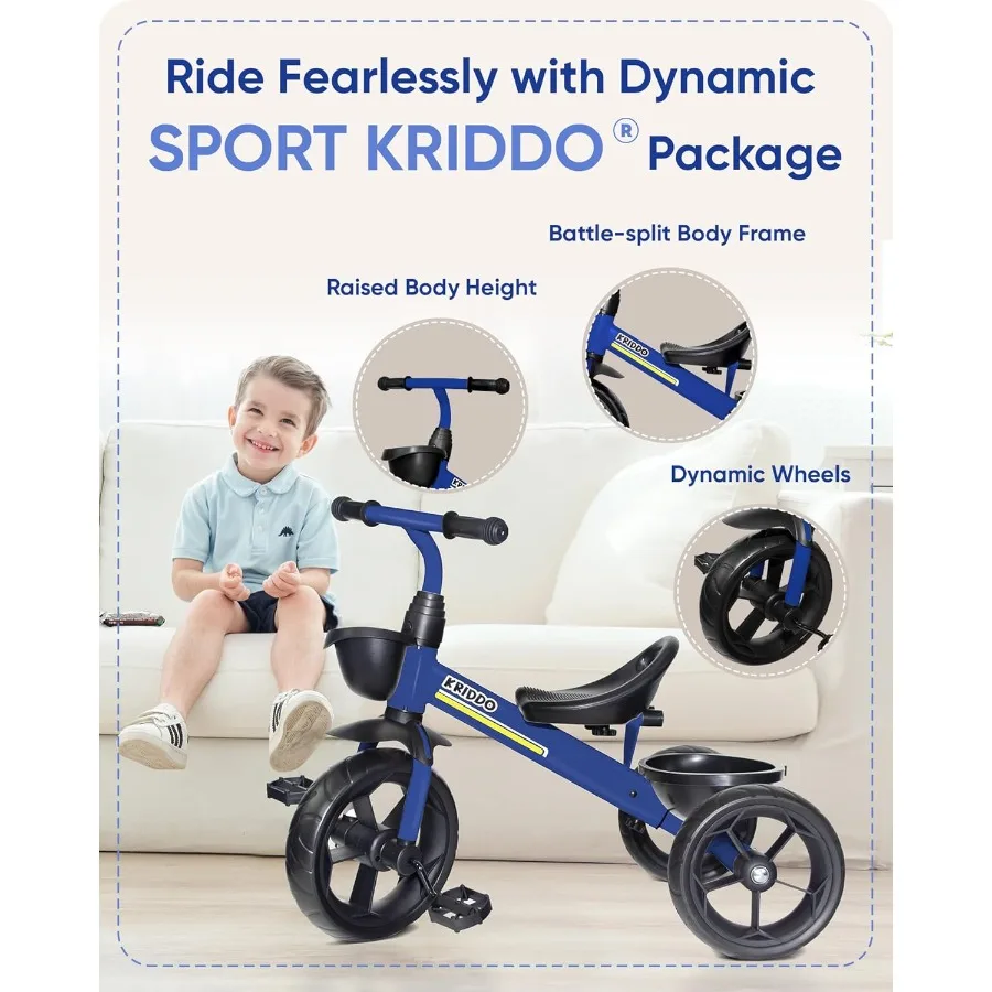 Trójkołowce dla dzieci w wieku od 24 miesięcy do 4 lat, trójkołowce dla maluchów w wieku od 2,5 do 5 lat, trójkołowce na prezent dla maluchów w wieku 2-4 lat, trójkołowiec