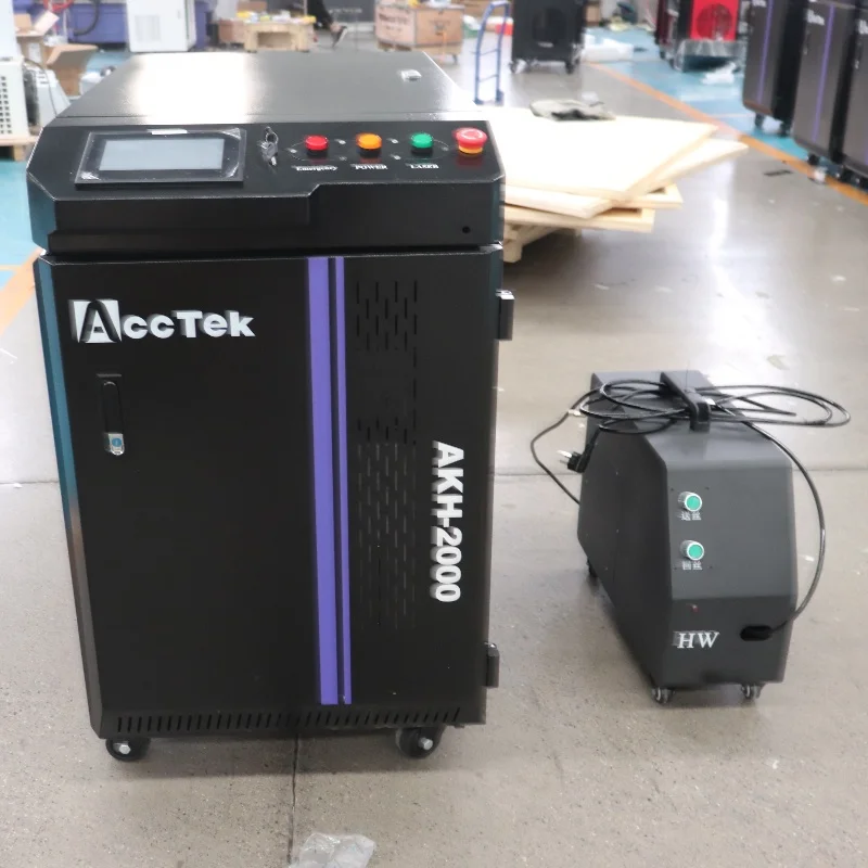 ACCTEK Company China Supplier Lazer Welder Fiber Laser Welding Machine Raycus Source High Quality Protable Handheld