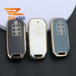 Funda de TPU para llave de coche, carcasa Fob de 7 botones para KIA, Seltos, Sportage, NQ5, Sorento, Mq4, GT LINE, K5, DL3, Carnival, Ev6, 2021, 2020