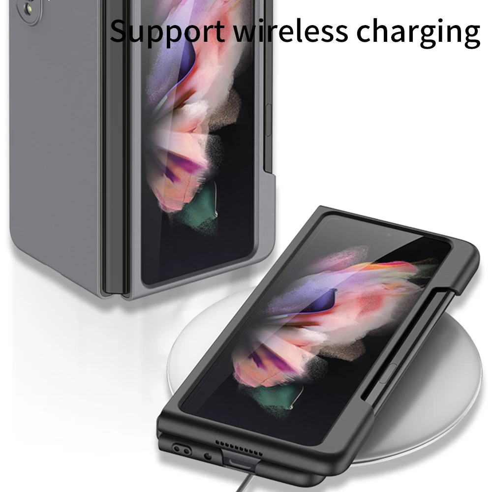 แฟชั่นด้านข้างถาดใส่ปากกาธุรกิจสำหรับ Samsung Galaxy Z Fold3