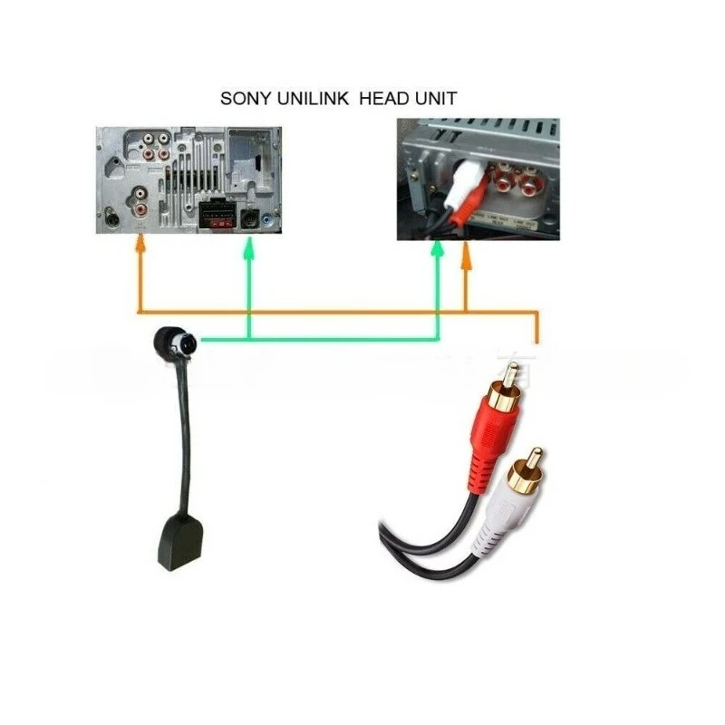 Untuk Adaptor Sony Unilink Mesin CD Sony Elektronik Otomotif Mobil