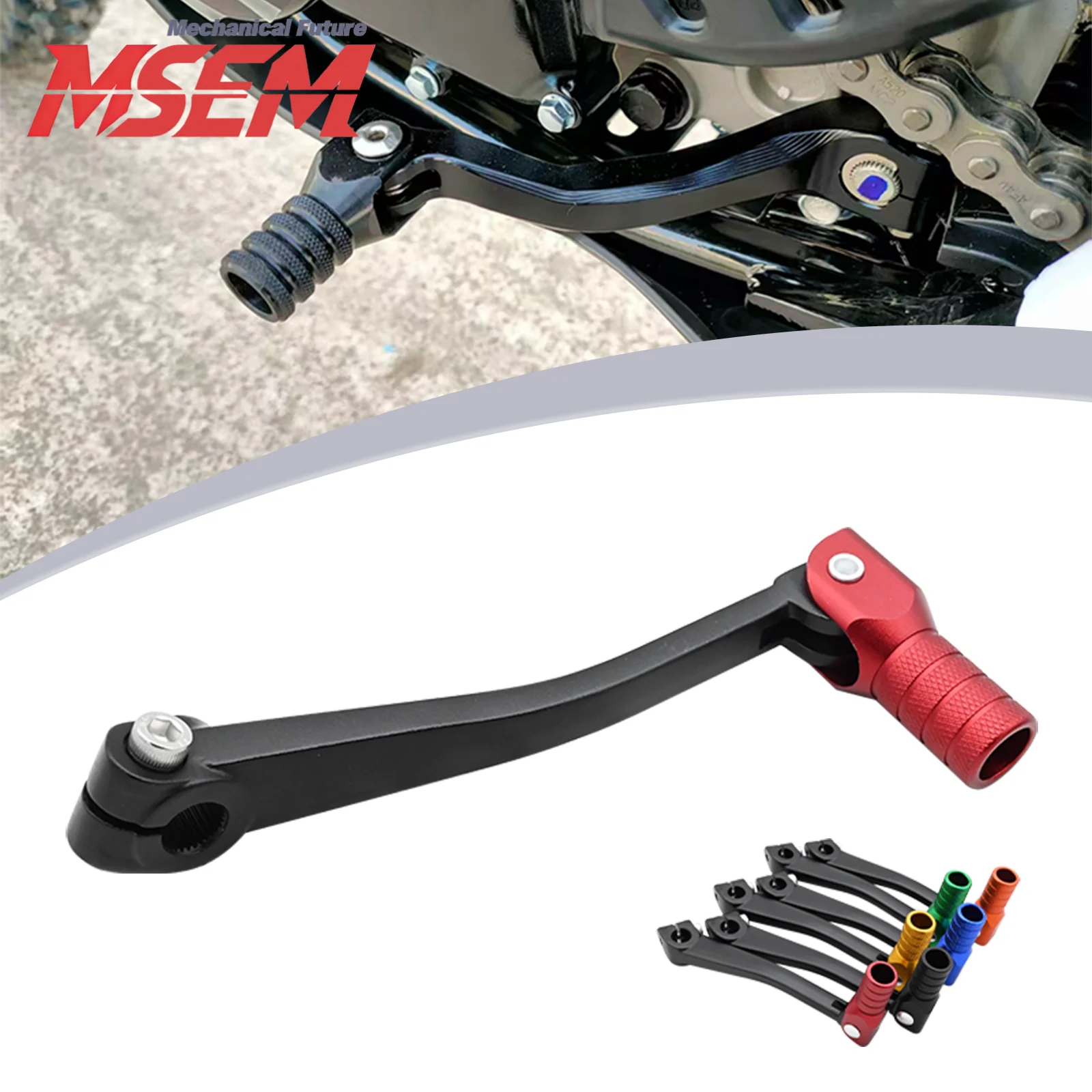 For KTM Yamaha Kawasaki Honda 125-450 Suzuki  ZongShen NC250 ATV Dirt Pit Bikes Universal CNC Motocross Folding Gear Shift Lever