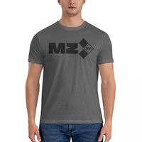 Hipster MZ IFA Logo T-Shirt Men Crew Neck Pure Cotton T Shirts IFA Short Sleeve Tees Gift Idea Clothes