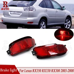 R-Auto Rear Bumper Brake Light Stop Lamp Tail Reflector Fog Lamp For Lexus RX300 RX330 RX350 2003 2004 2005 2006 2007 2008