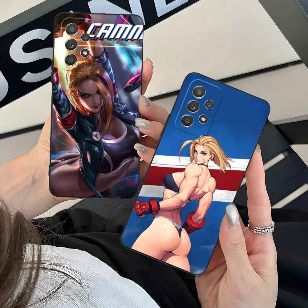 حافظة لهاتف سامسونج جالاكسي M55 54 42 35 34 33 32 23 22 15 14 13 12 F55 5G غطاء ملون فاخر