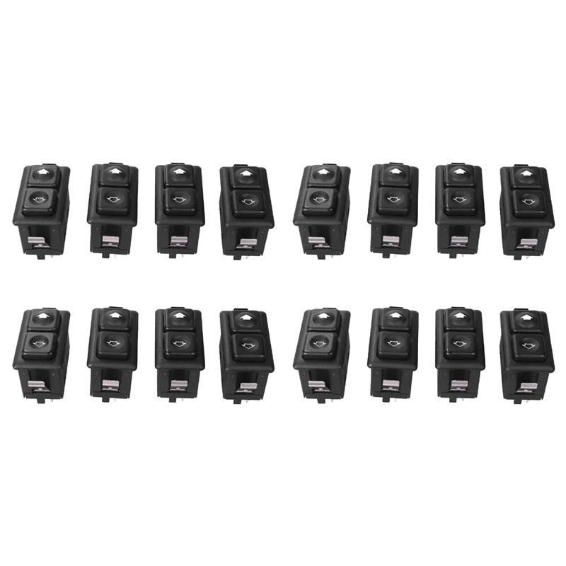 

16Pcs Power Window Sunroof Switch Illuminated For Bmw E30 E24 E28 From 09/1986 61311381205 / 61 31 1 381 205