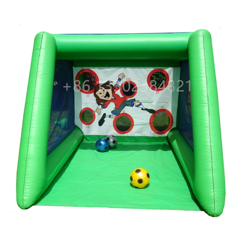 

Спортивные игры для карнавала на открытом воздухе, детские футбольные шоу с портативными надувными футбольными воротами