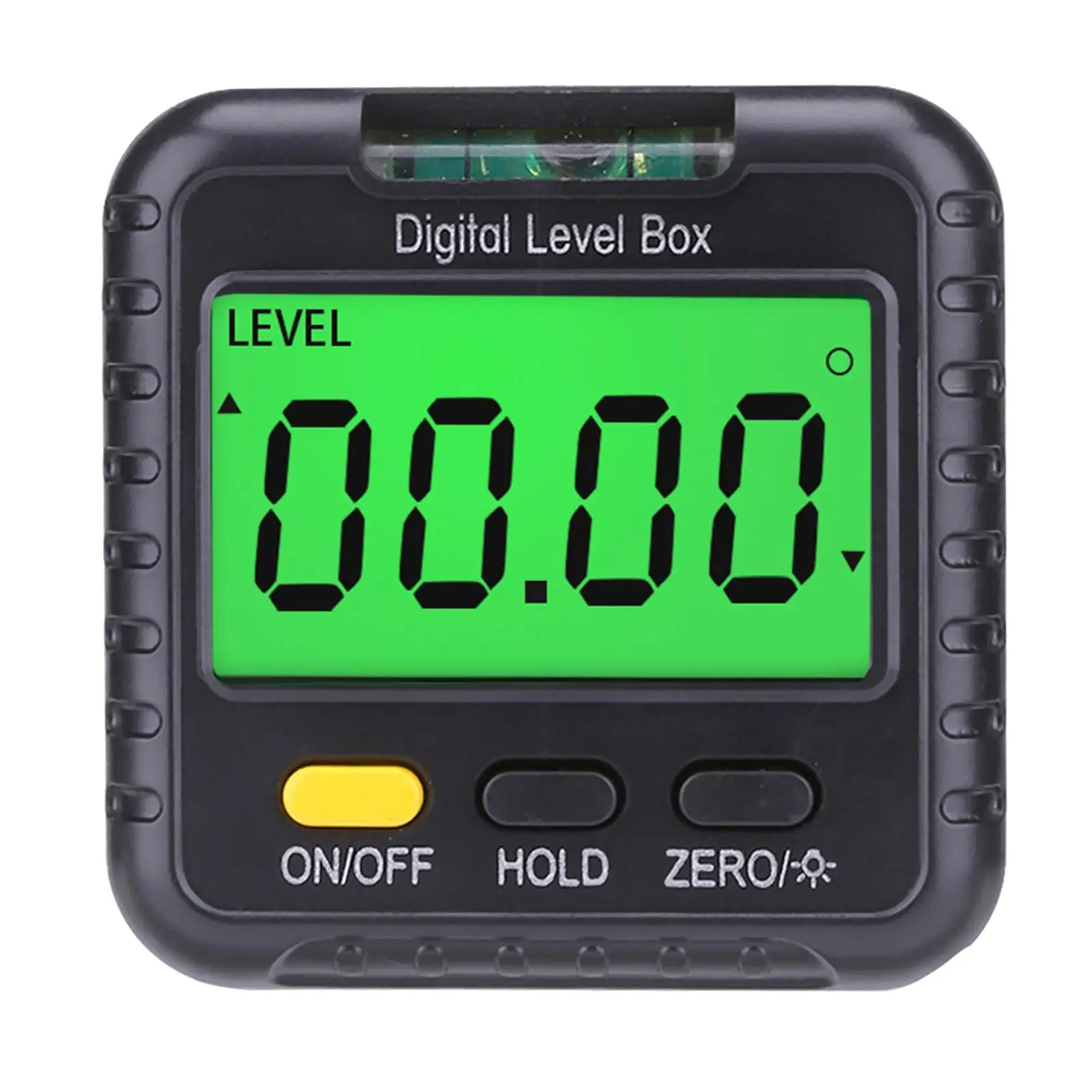 Medidor de ángulo digital, transportador, inclinómetro, con horizontal