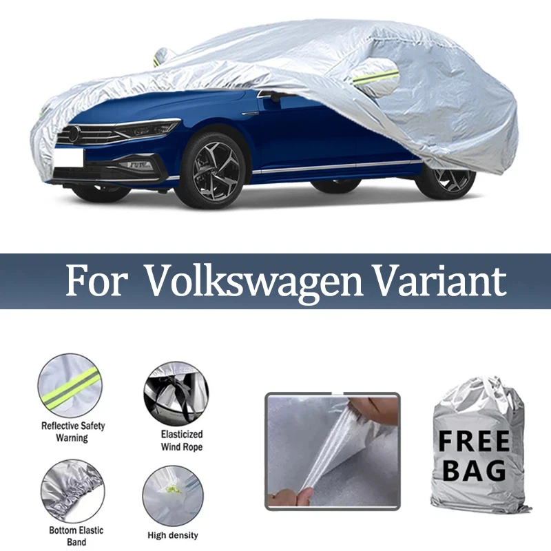 

For Volkswagen Variant Car Cover Outdoor Protection Covers Snow Sunshade Waterproof Dustproof Exterior UV Car Accessories