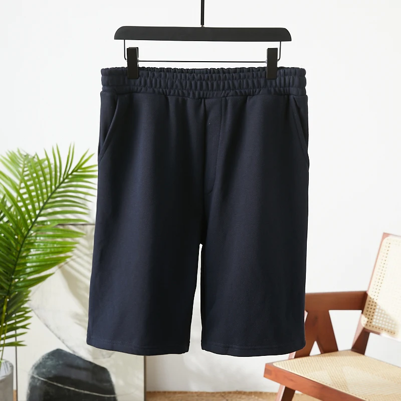 

Basic Knitted Loop orts Comfortable Breathable Men's Summer Spor Casual Five-Quarter Length Faionable Urban Sle