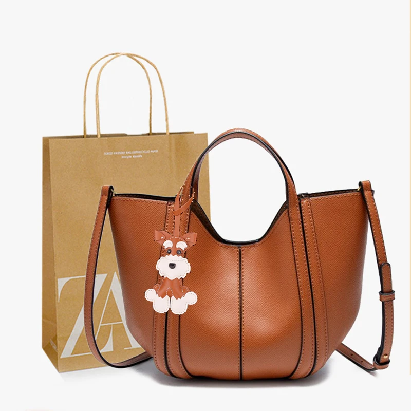 

Classic Elegant Style Large Capacity Wing Bag Crossbody Handbag Retro European American Niche Bucket Armpit Tote Bag Fashion