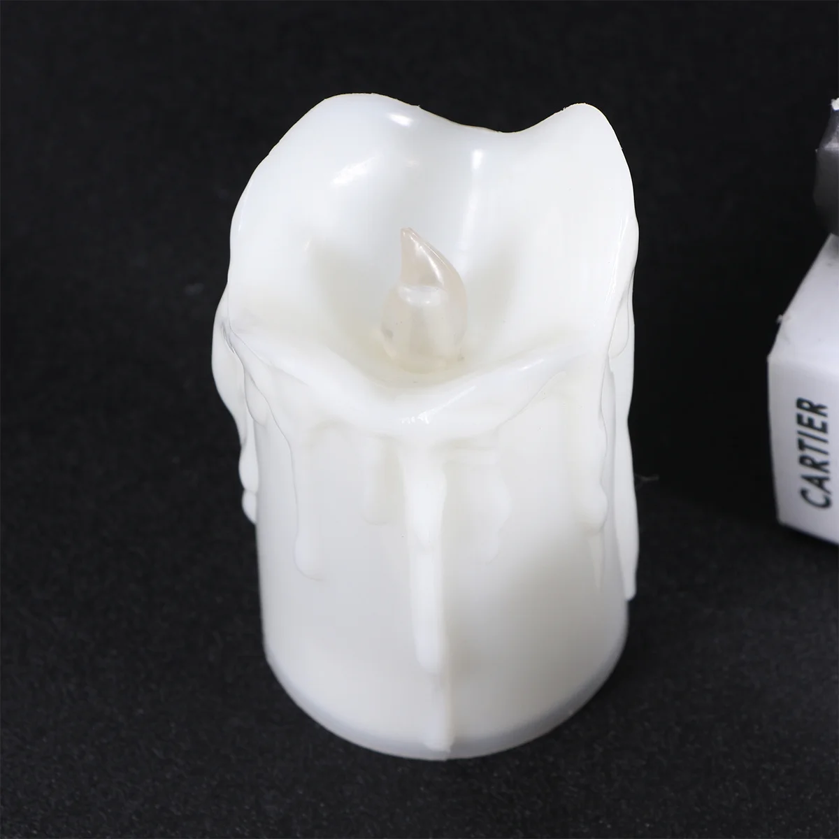 3 قطعة التحكم عن بعد LED الشموع الكهربائية المسيل للدموع عديمة اللهب الخفقان أضواء مهرجان الطرف الديكور صديقة للبيئة آمنة #4