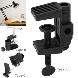 Universal Bracket Clamp LED Lamp Clip DIY Fixed Tools Fittings Screw Light Mounting Camera Holder for Broadcast Mic Stand Clamp