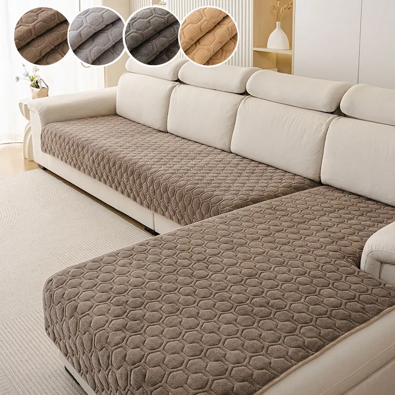 2PC-Bringing a warm home feel and simple modern home decoration to pet families, Pet Friendly Sofa Cover,  Non-slip