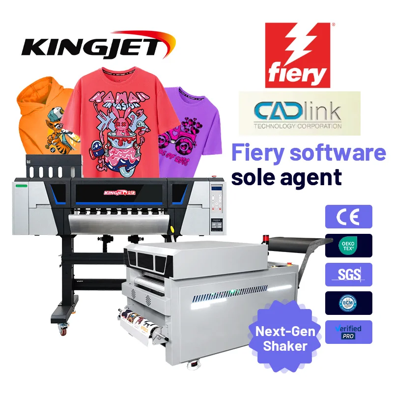 

KINGJET Wholesale Automatic Easy to Operate Size DTF Printer