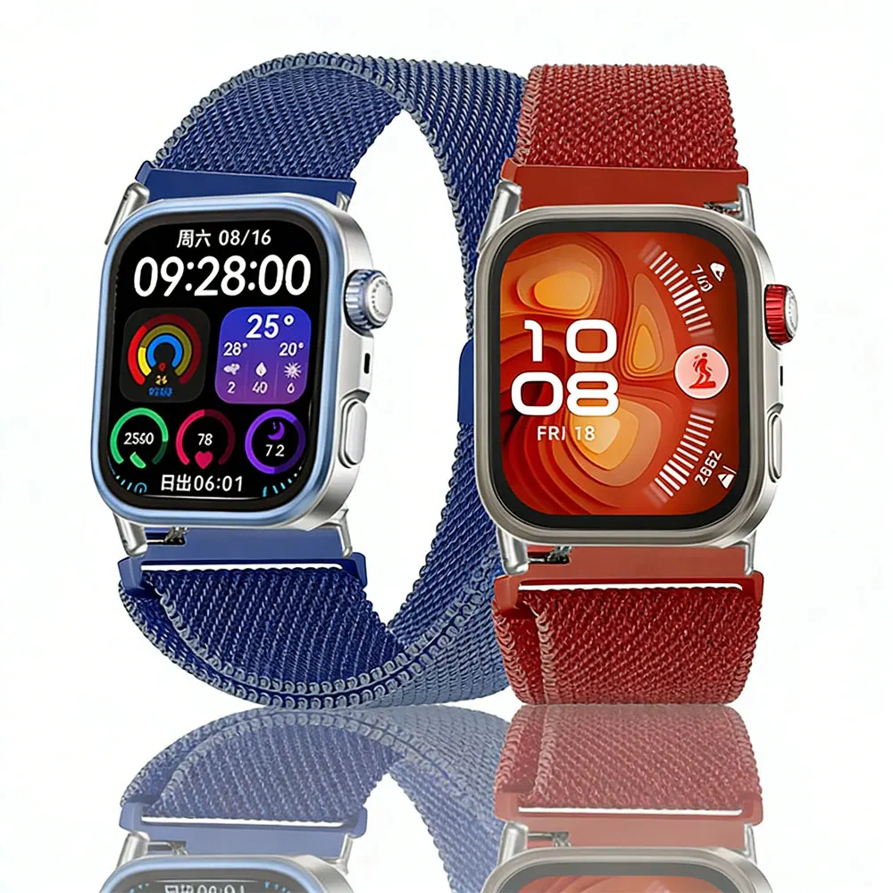 Neues Milanese Loop Armband für Huawei Watch FIT 4 Pro-Fit 4 Magnetisches Edelstahl-Armband für Huawei Fit 3 Zubehör